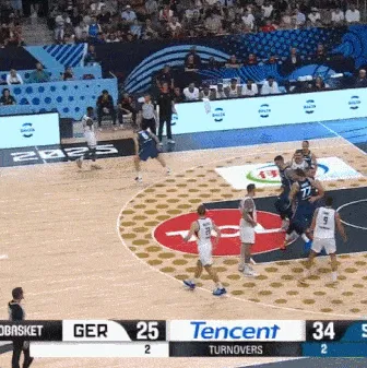 世界级内线！欧锦赛的泰斯，什么水平？